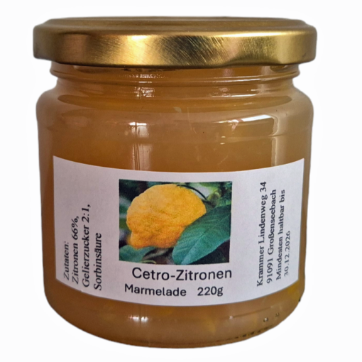 Cedro-Zitronen Marmelade