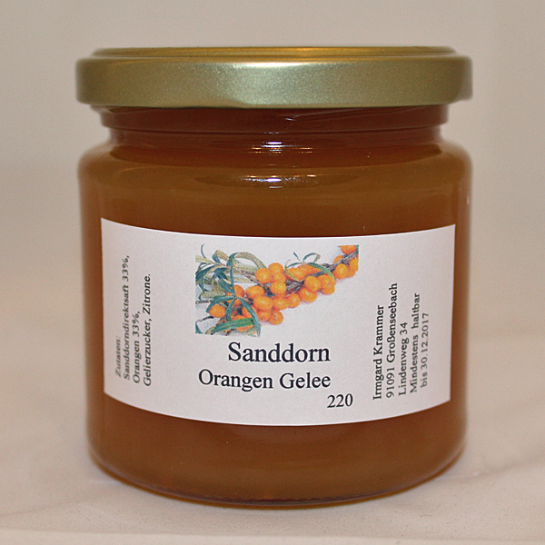 Sanddorn-Orangen Gelee kaufen im MarmeLaden Onlineshop
