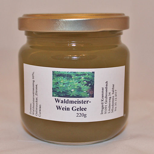 Waldmeister Wein Gelee