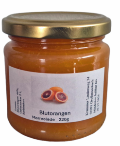 Blutorangen Marmelade